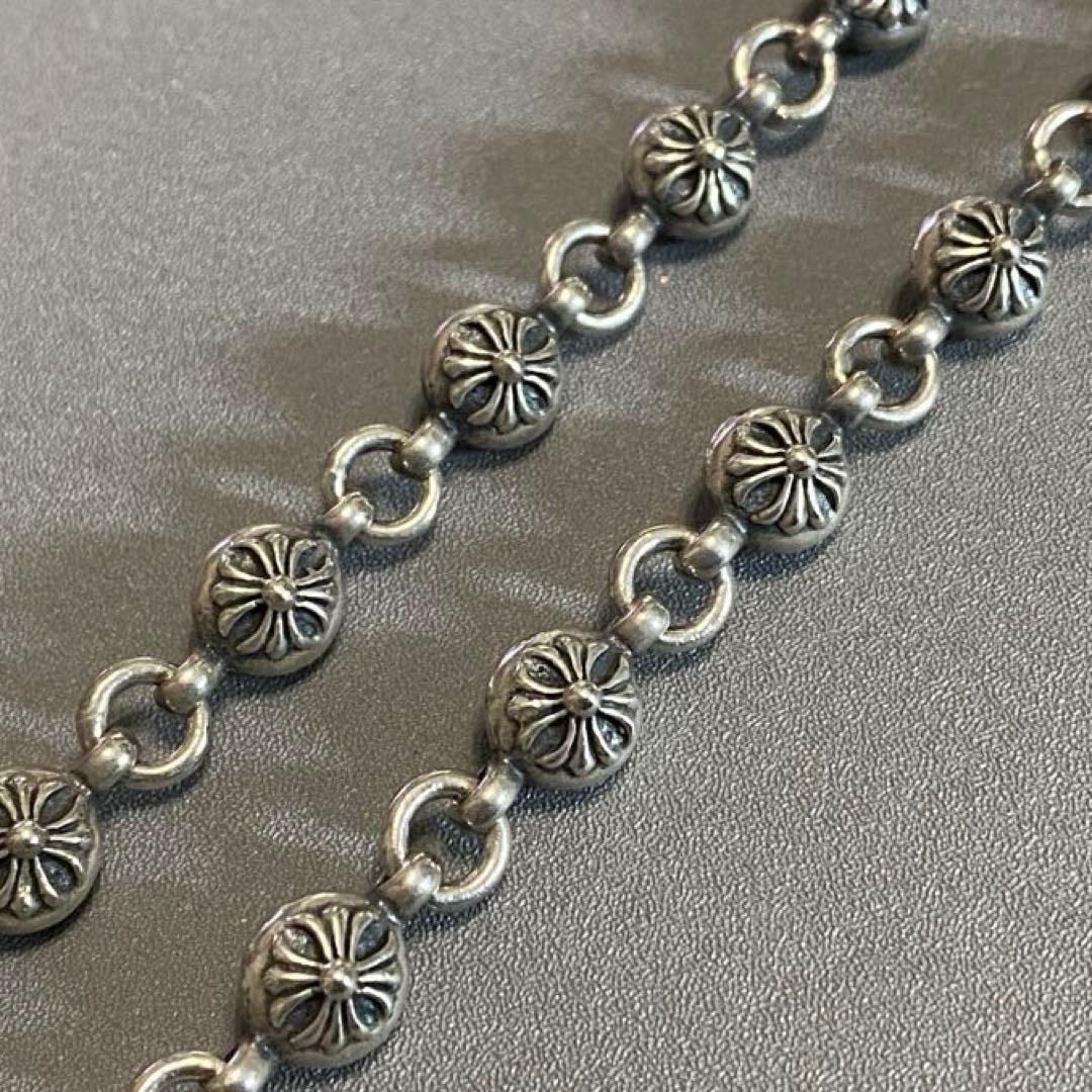 E*T様 CHROME HEARTS BSフレア クロスボール チェーン ネック