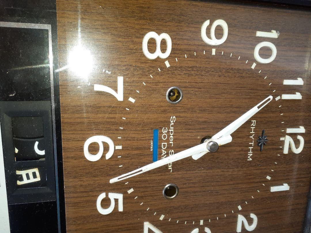 掛け時計ゼンマイ式