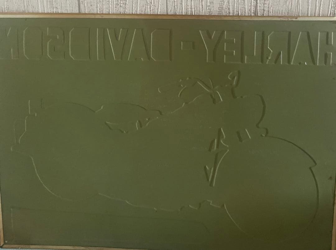 ハーレーダビッドソン　アンティーク　看板