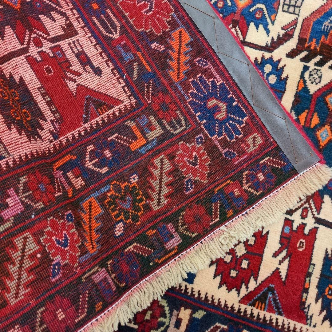 ペルシャ絨毯 手織り 草木染　スィールジャーン産 167x163 Sirjan