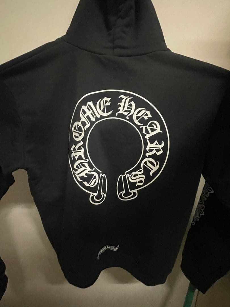 わ　クロムハーツ　ホースシュー　フローラルクロス