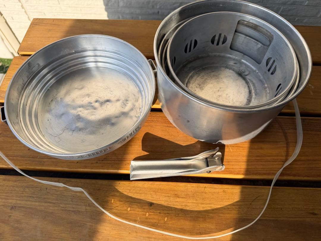 シグツーリスト　アルミクッカーセット　ビンテージクッカーセット