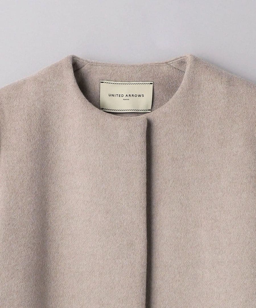 新品未使用　ユナイテッドアローズ Aライン ミドル コート ウール　34