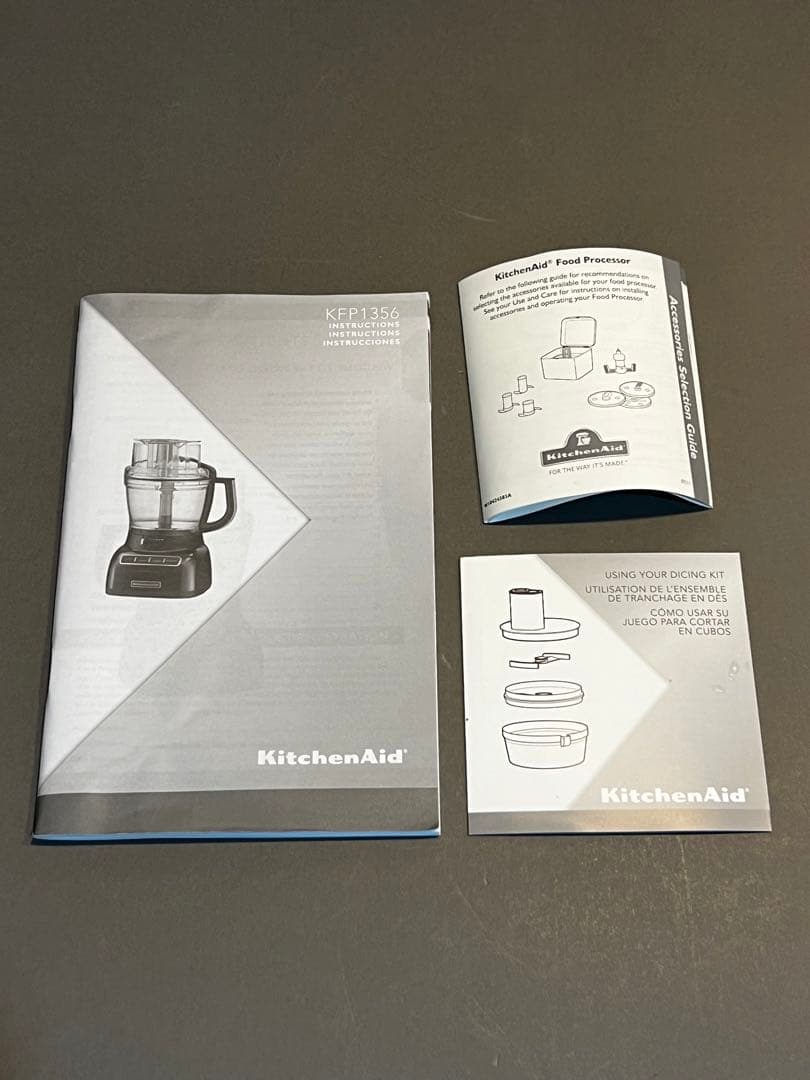 大容量　フードプロセッサー キッチンエイド 13cup アタッチメント多数