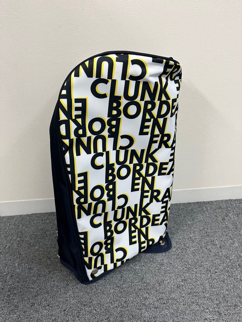 【新品】クランク ゴルフ キャディバッグ スタンド式 7型 軽量 撥水 WHT