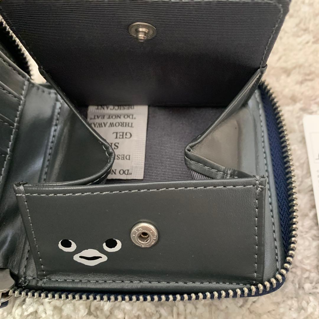 も*⭐様 グラニフ　さかざきちはる ペンギン　ジップウォレット　財布　スイカ　S