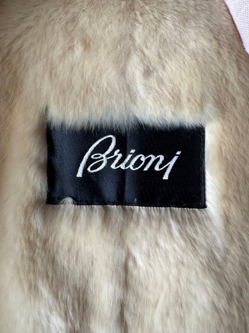 Brioni ブリオーニ ライナー ファー ロングコート ビーバー 高級