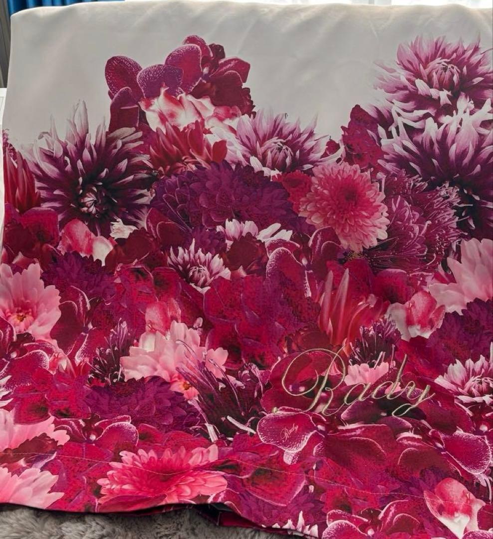 Rady リゾフラカーテン 100×178 2枚 タッセルなし