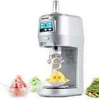 電動かき氷機 Huanyu ふわふわかき氷機 業務用 デジタル