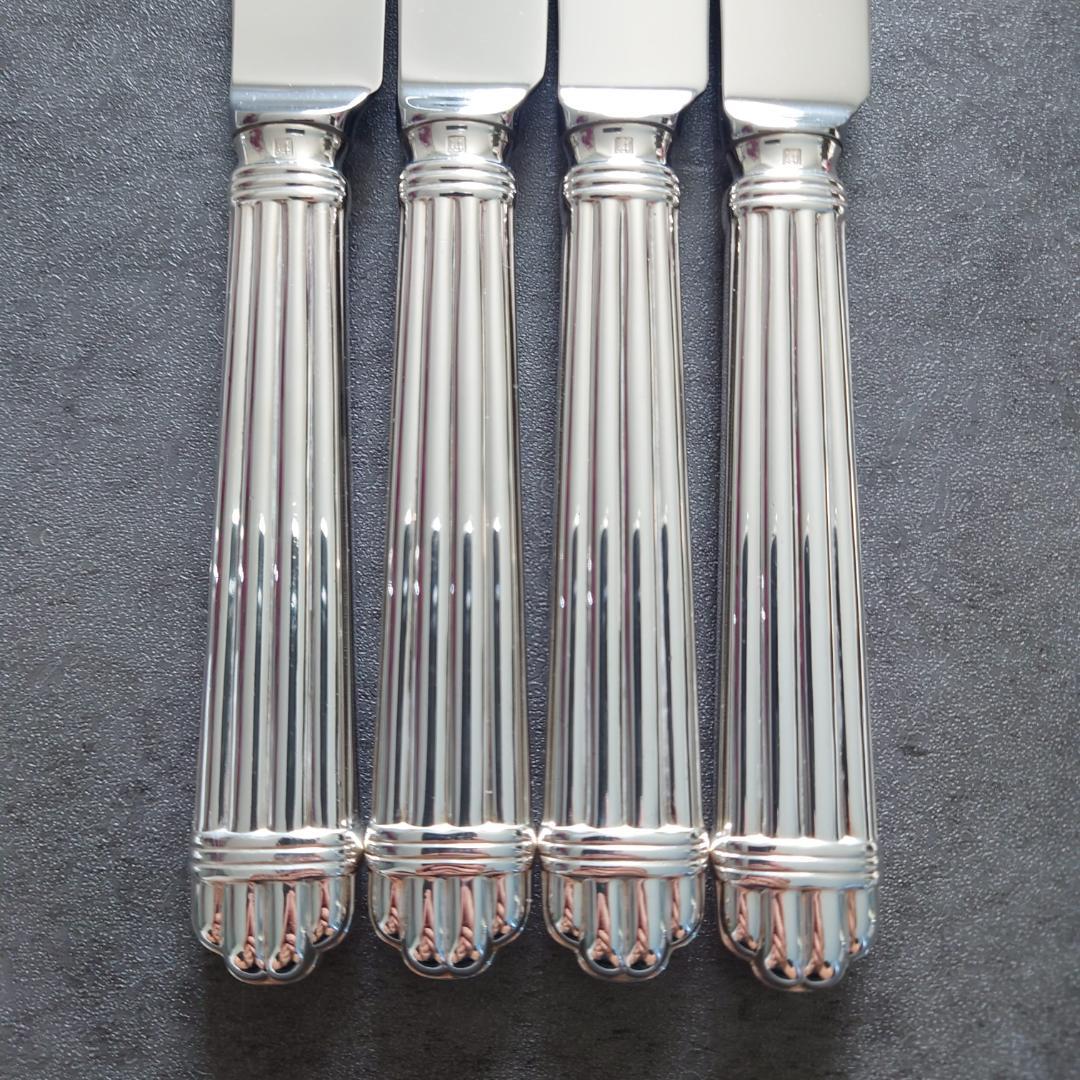 美品 クリストフル アリア テーブルナイフ 4点