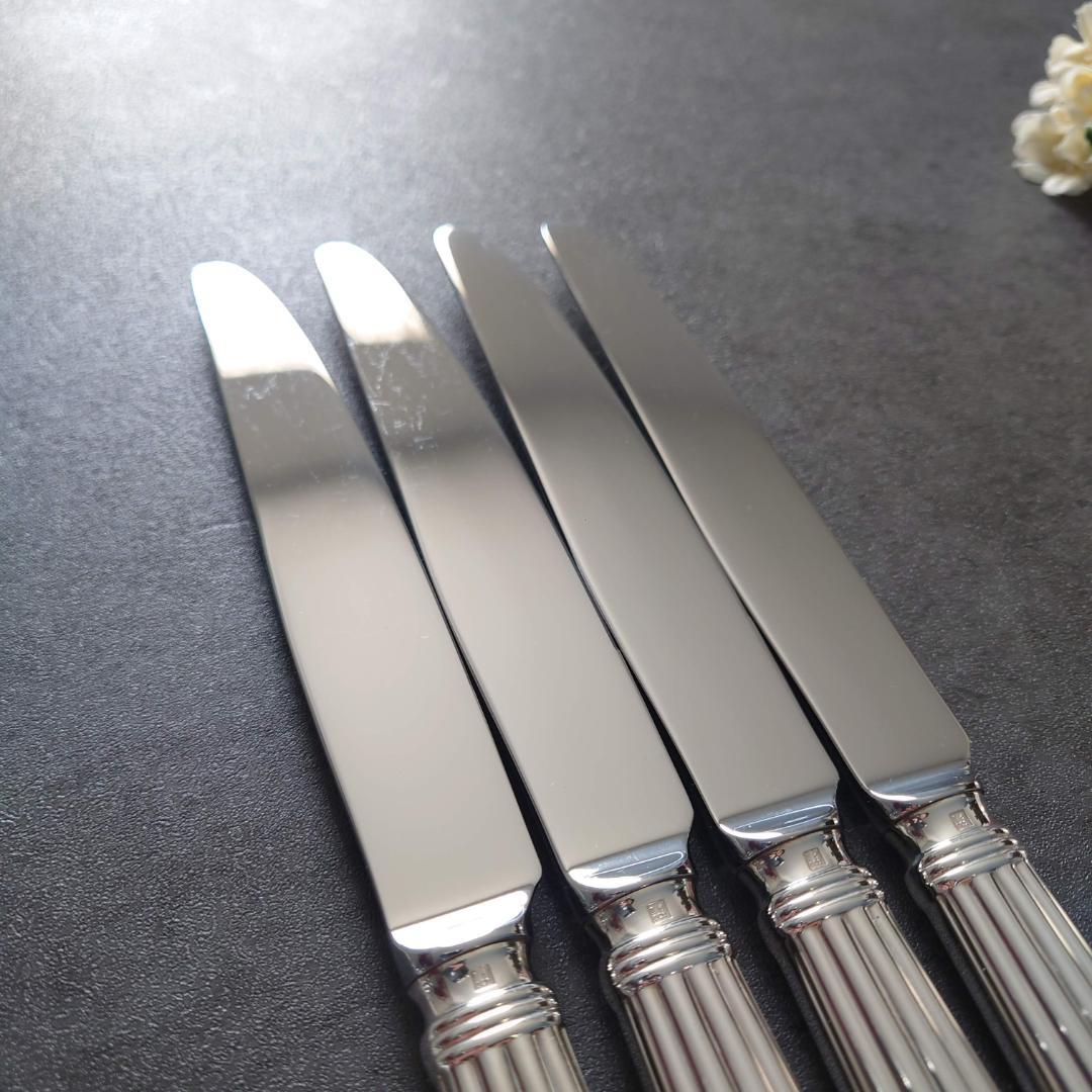 美品 クリストフル アリア テーブルナイフ 4点