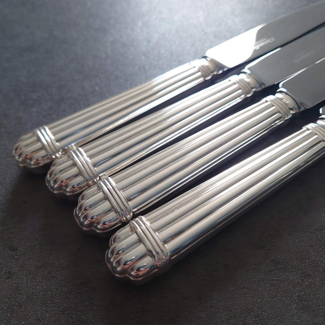 美品 クリストフル アリア テーブルナイフ 4点