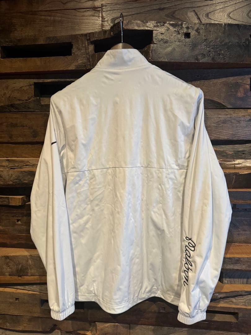 ナイキゴルフ × マルボンゴルフ ジャケット ストームフィット 白 サイズM