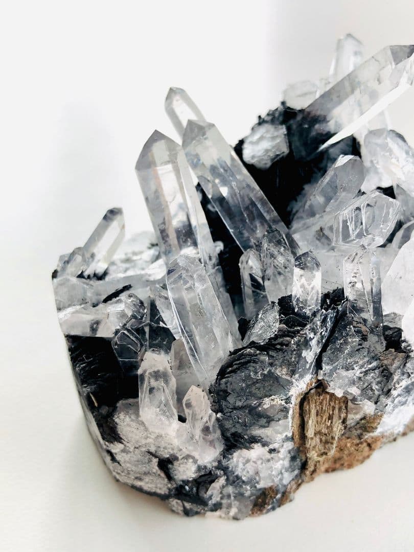 希少！アイアンローズ（ヘマタイト）の水晶共生クラスター