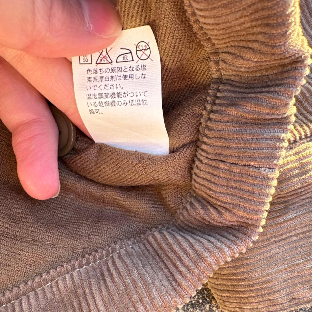 90s~ OLD GAP ギャップ コーデュロイ ジャケット 裏ボア フルジップ
