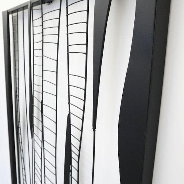 アイアンウォールアートパネル モダン ウォールデコ 壁飾り（431）