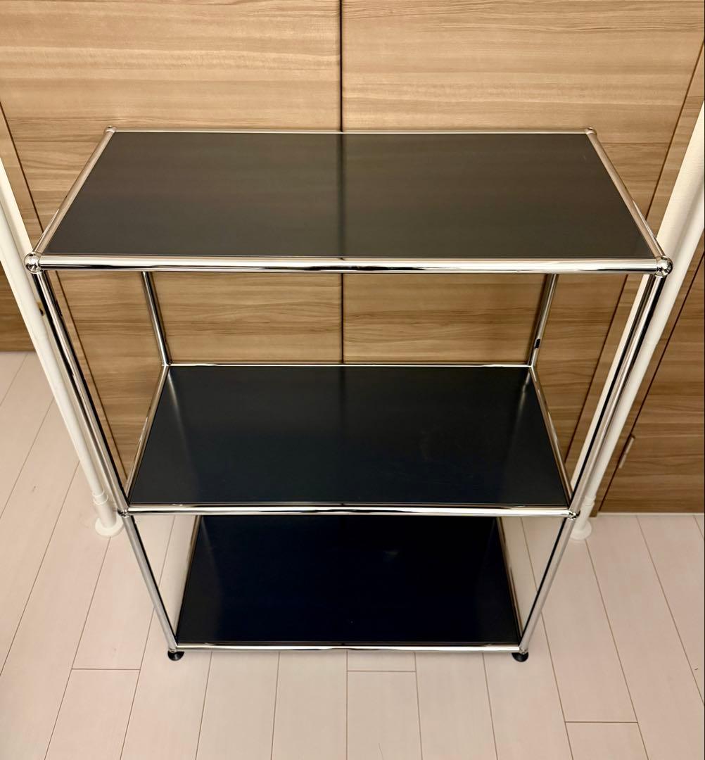 USM Haller USMハラー オープンキャビネットシェルフ アントラサイト