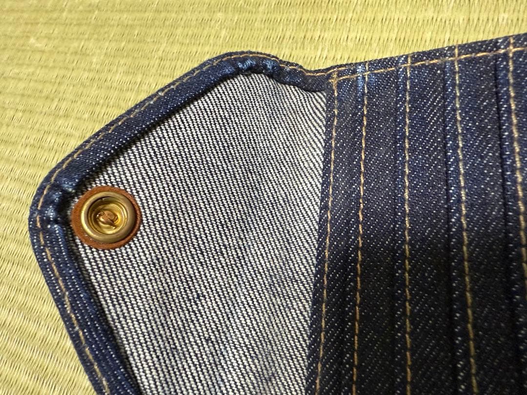 RRL インディゴ デニム ウォレット 財布　ラルフローレン