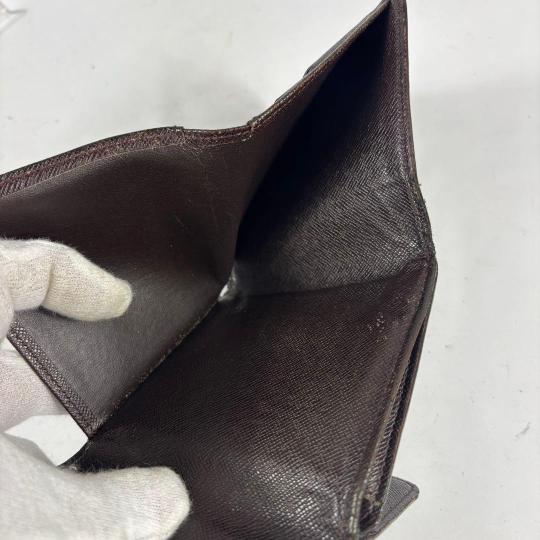 ルイヴィトン ダミエ ポルトモネ ビエ カルトクレディ Wホック 折り財布