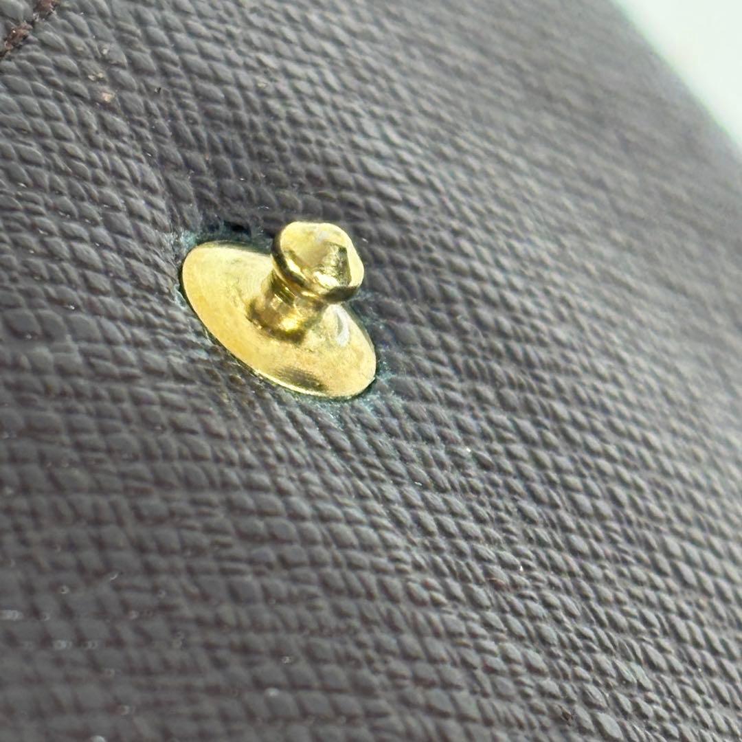 ルイヴィトン ダミエ ポルトモネ ビエ カルトクレディ Wホック 折り財布