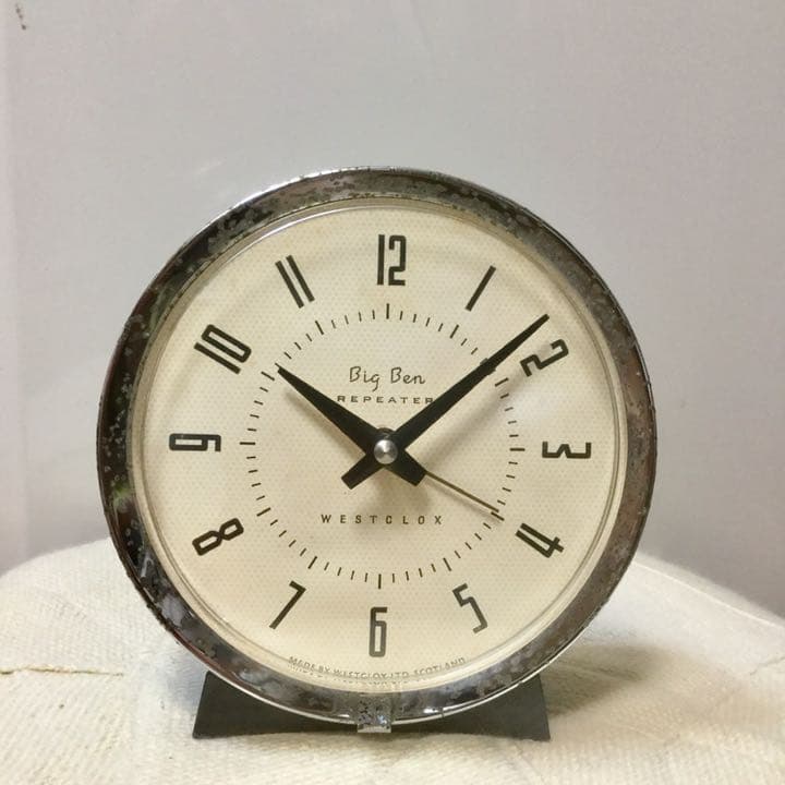 アンティーク 【WESTCLOX 】置き時計 スコットランド