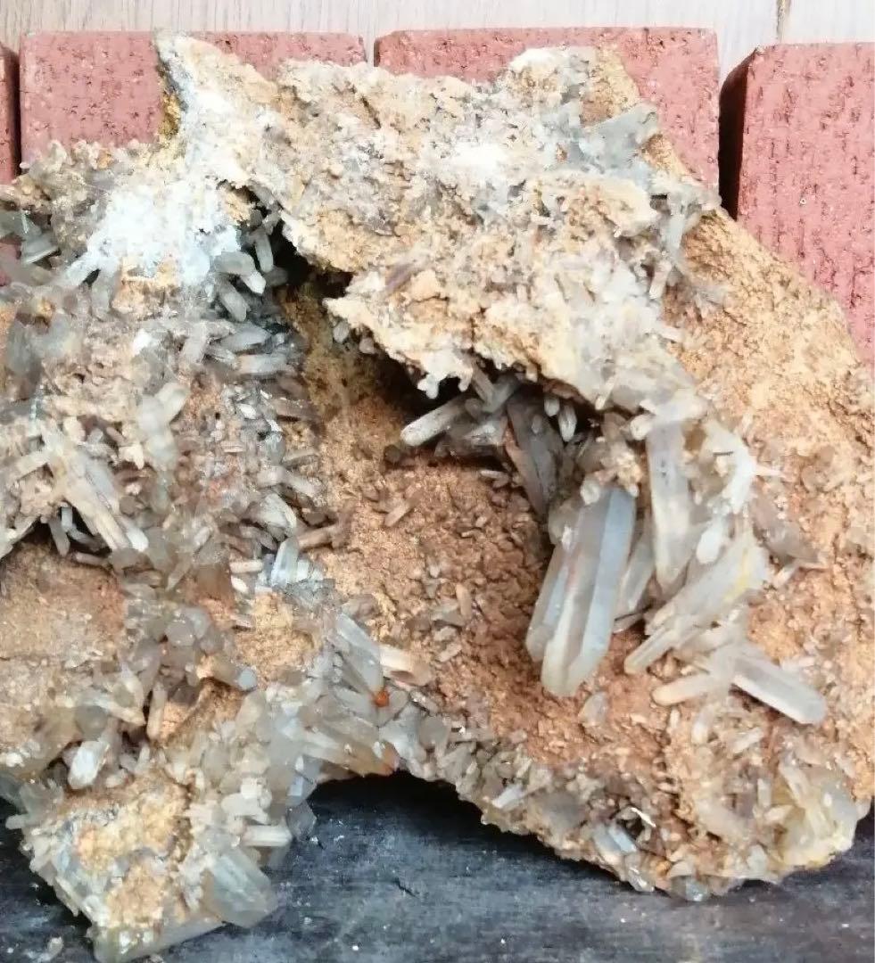 水晶クラスター4.6kg ーt824