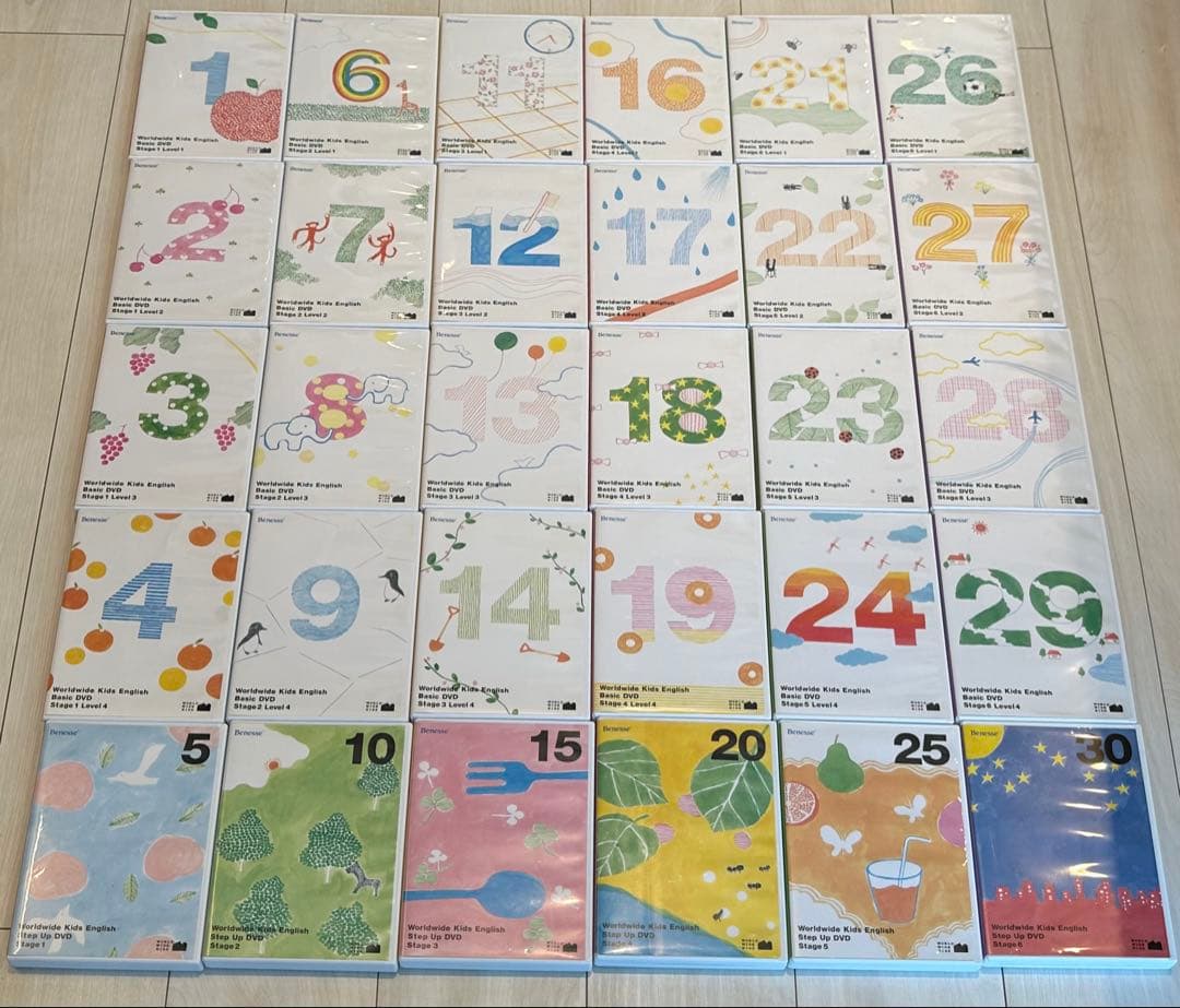 ワールドワイドキッズ World Wide Kids Stage1-6 英語教材