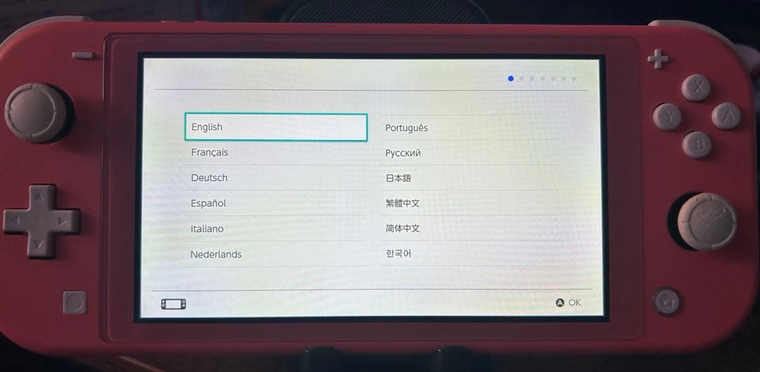 専用出品 任天堂 SwitchLight コーラル 本体箱付きとおまけ付き