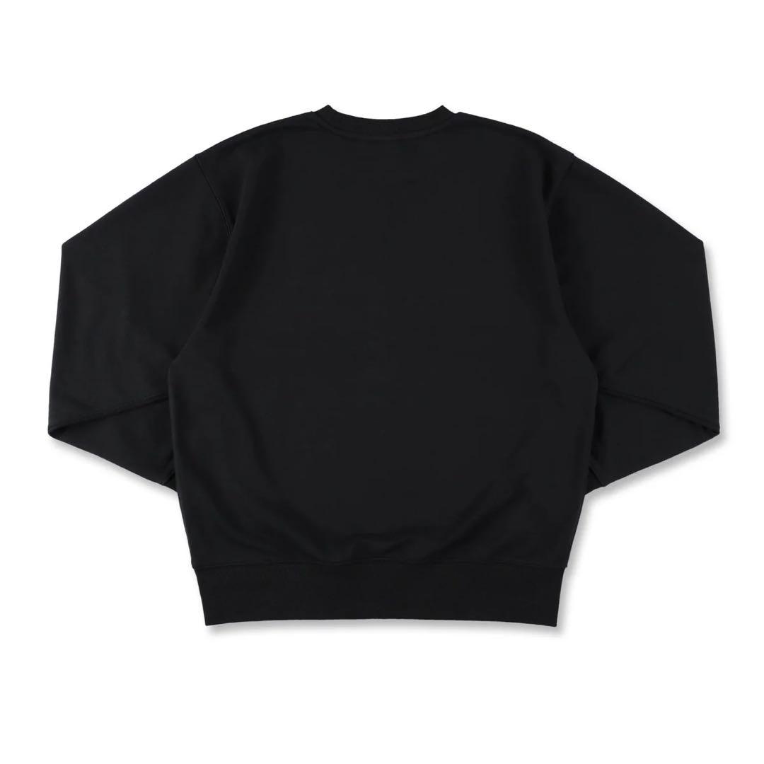 エゴザル　スウェット　トレーナー　エンブレムオーバーサイズドクルーネック　L