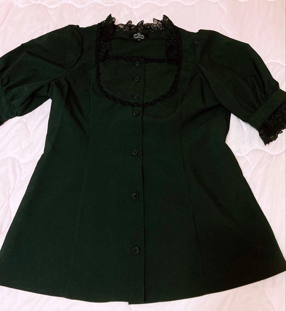 MIHO MATSUDAミホマツダ ブラウス ヴィズ ブラック Ｌサイズ