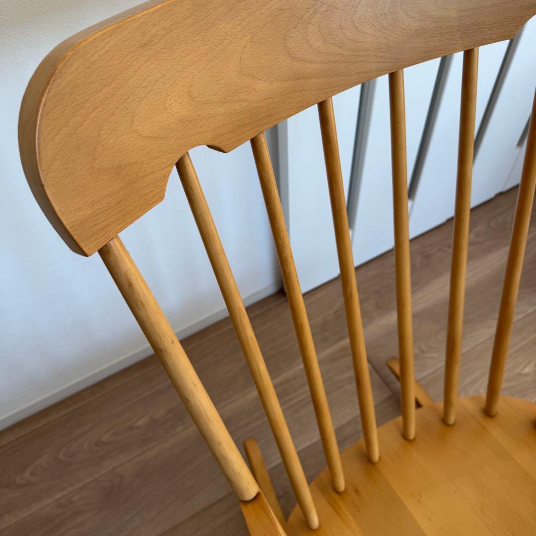 柏木工 美品 希少ナチュラルカラー ロッキングチェア アンティーク 送料無料