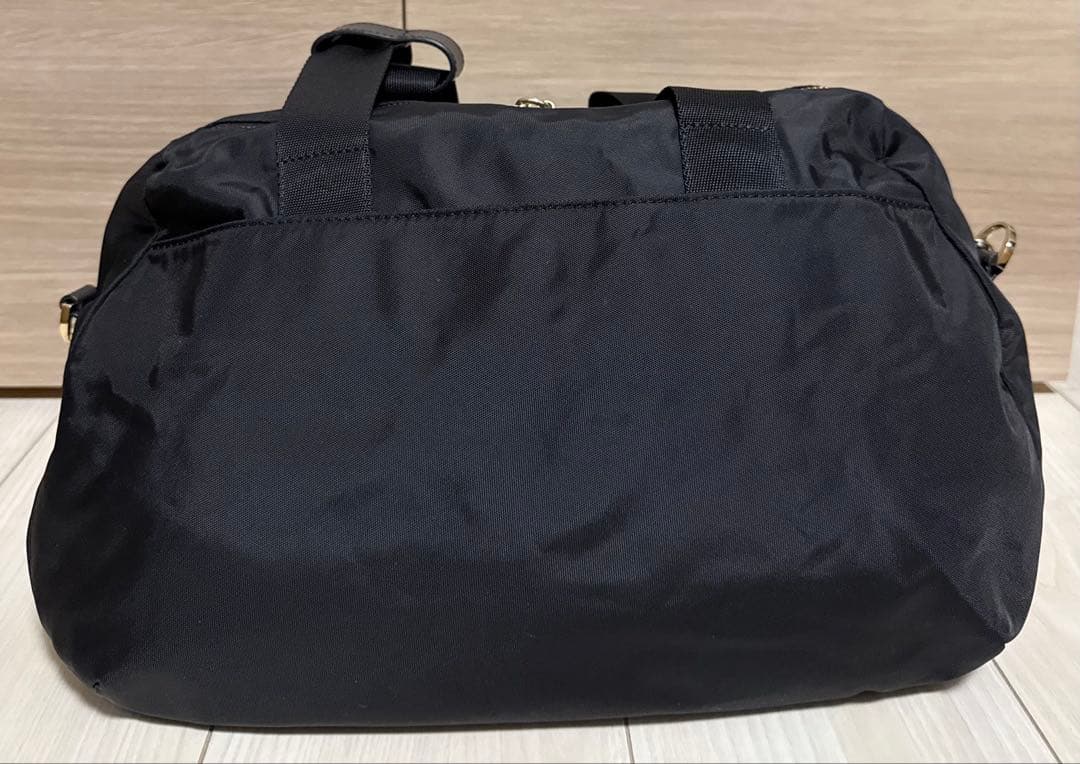 【美品】agnes b. VOYAGE ボストンバッグ 2way ブラック