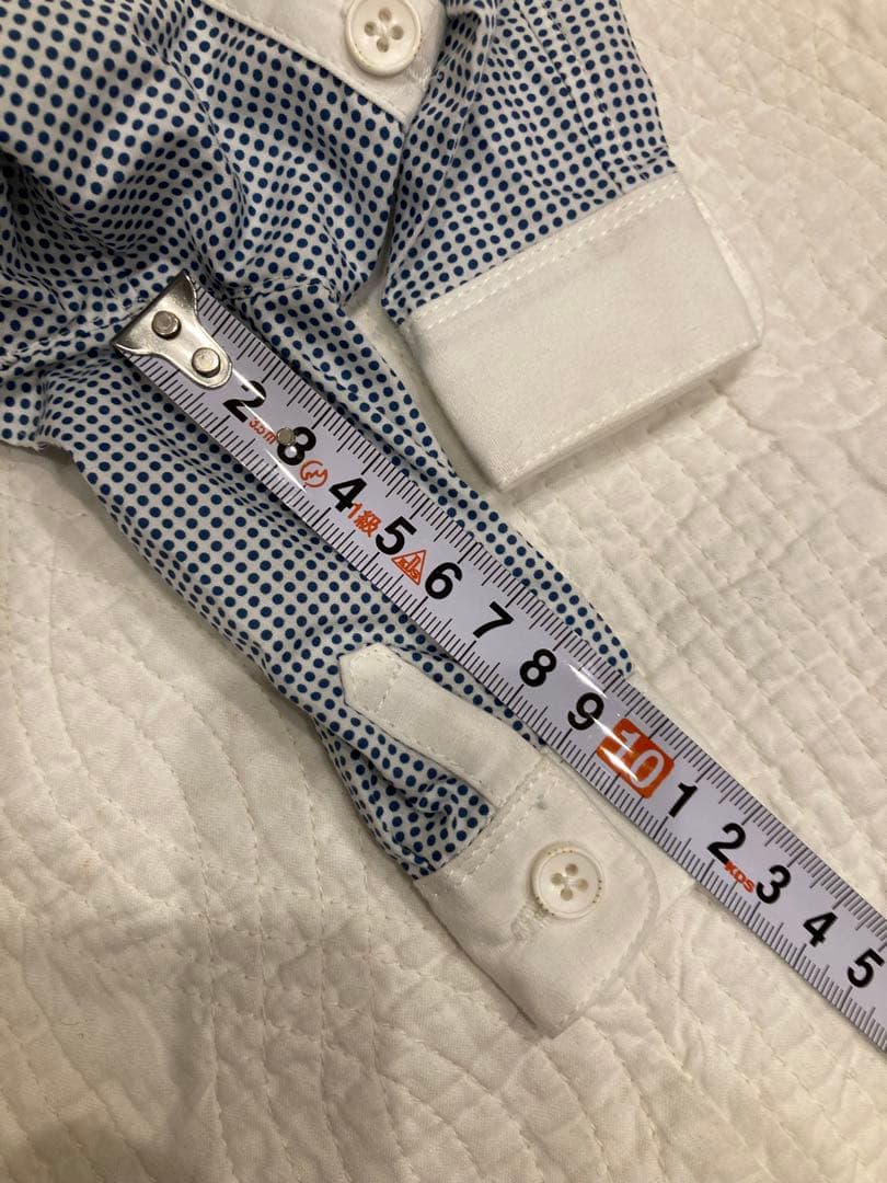 アトリエgg 正統派 白襟 シャツ