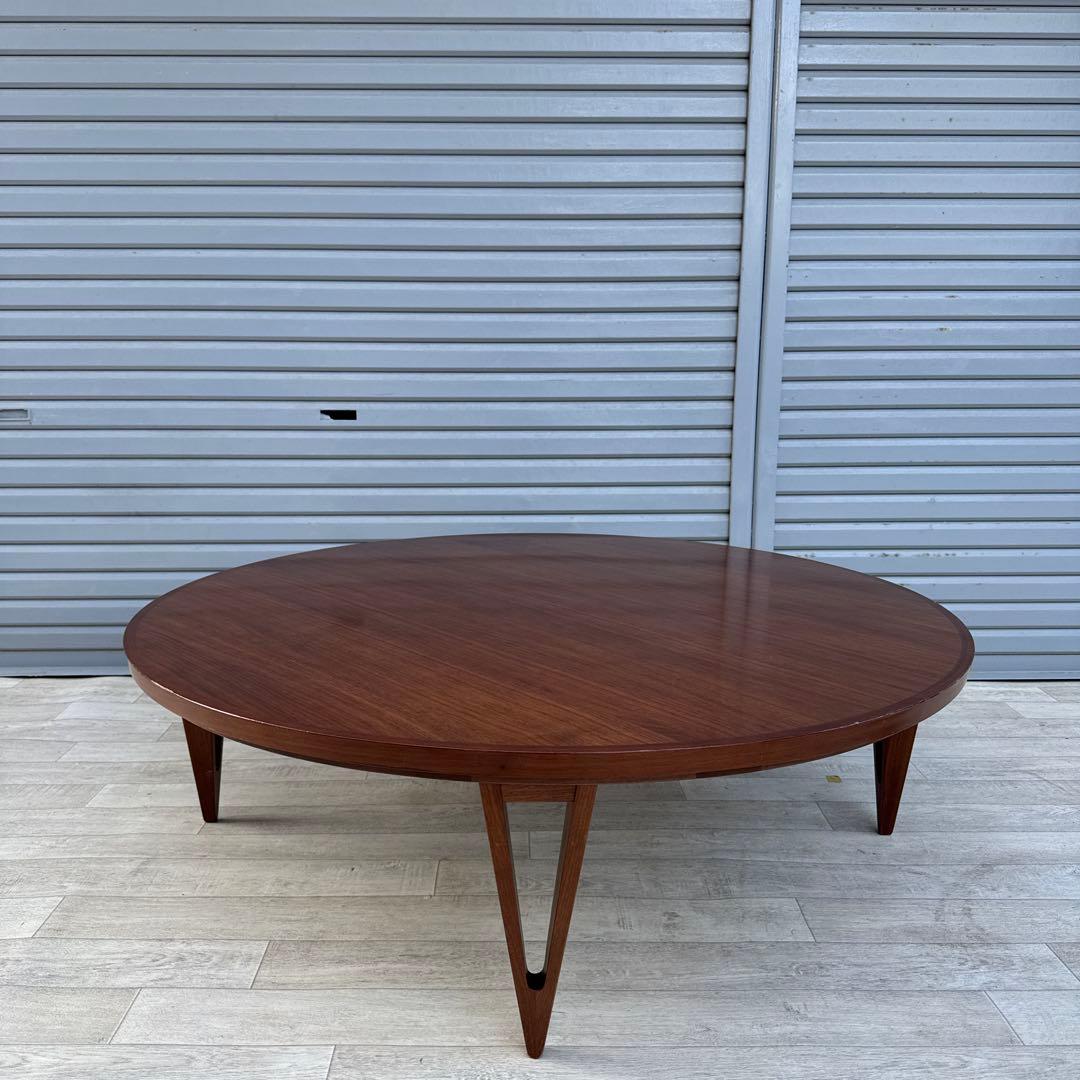 最終値下げ品　ACTUS アクタス 日進木工 コタツ丸テーブル センターテーブル