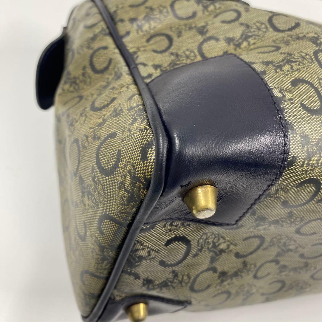 オールド セリーヌ Cマカダム 馬車 ミニボストンバッグ ハンドバッグ