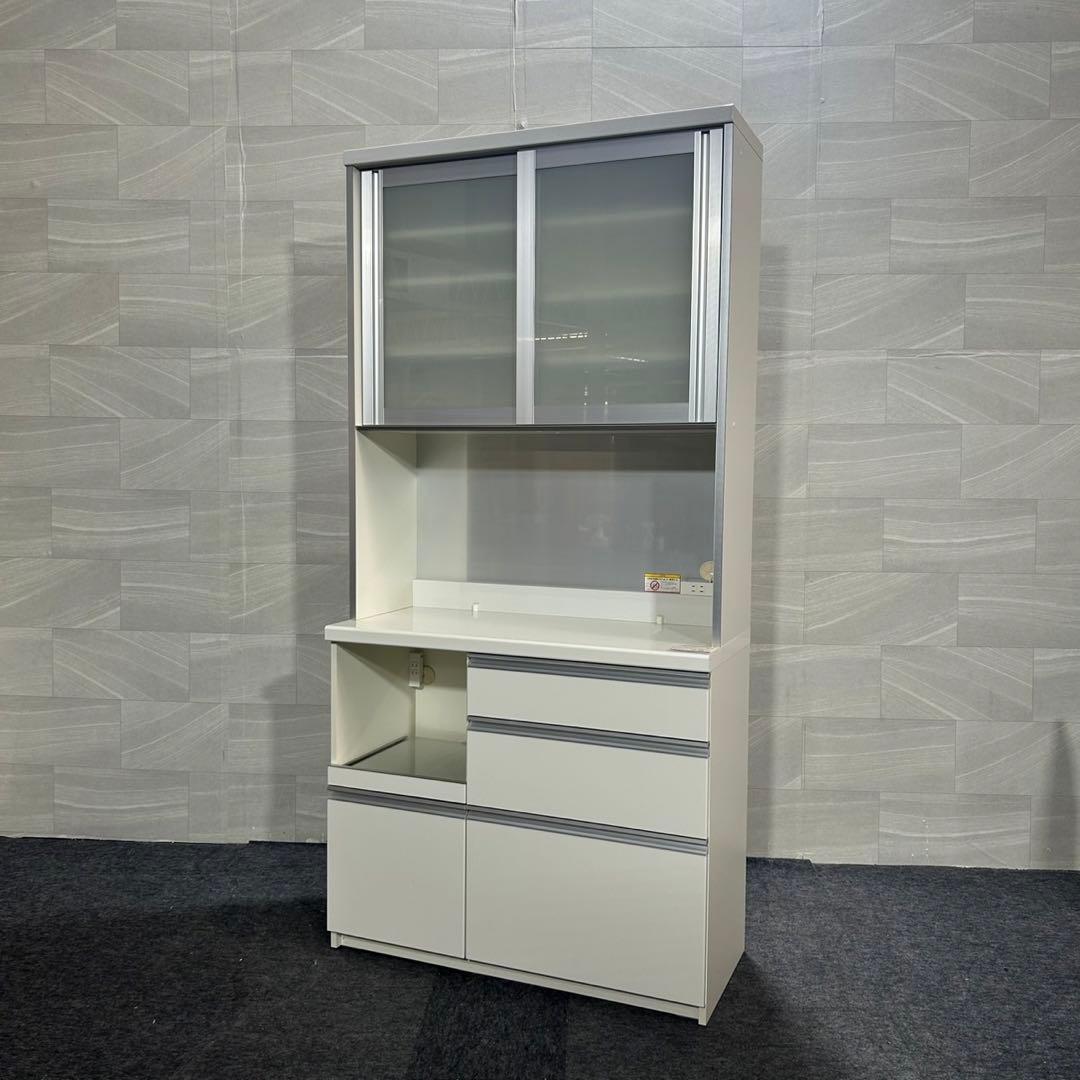 Pamouna 食器棚 幅100cm カップボード おしゃれ 家具 d4235