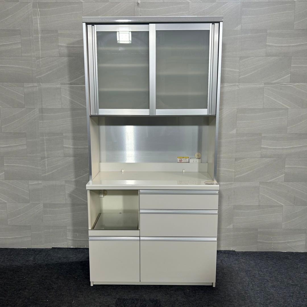 Pamouna 食器棚 幅100cm カップボード おしゃれ 家具 d4235