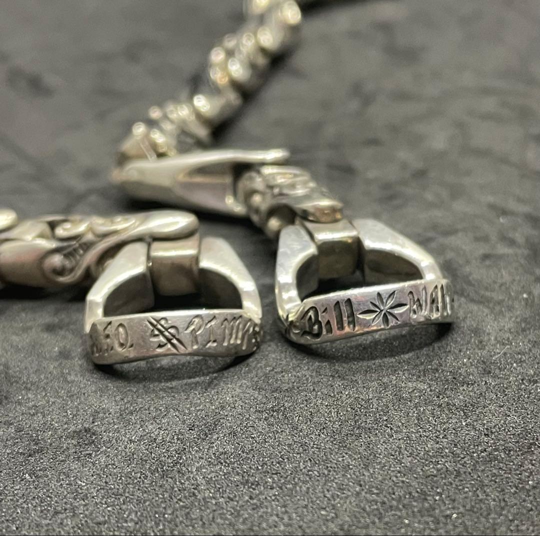 ビルウォールレザー/ヴィンテージU-ジョイント スムース/ウェーブ ブレスレット