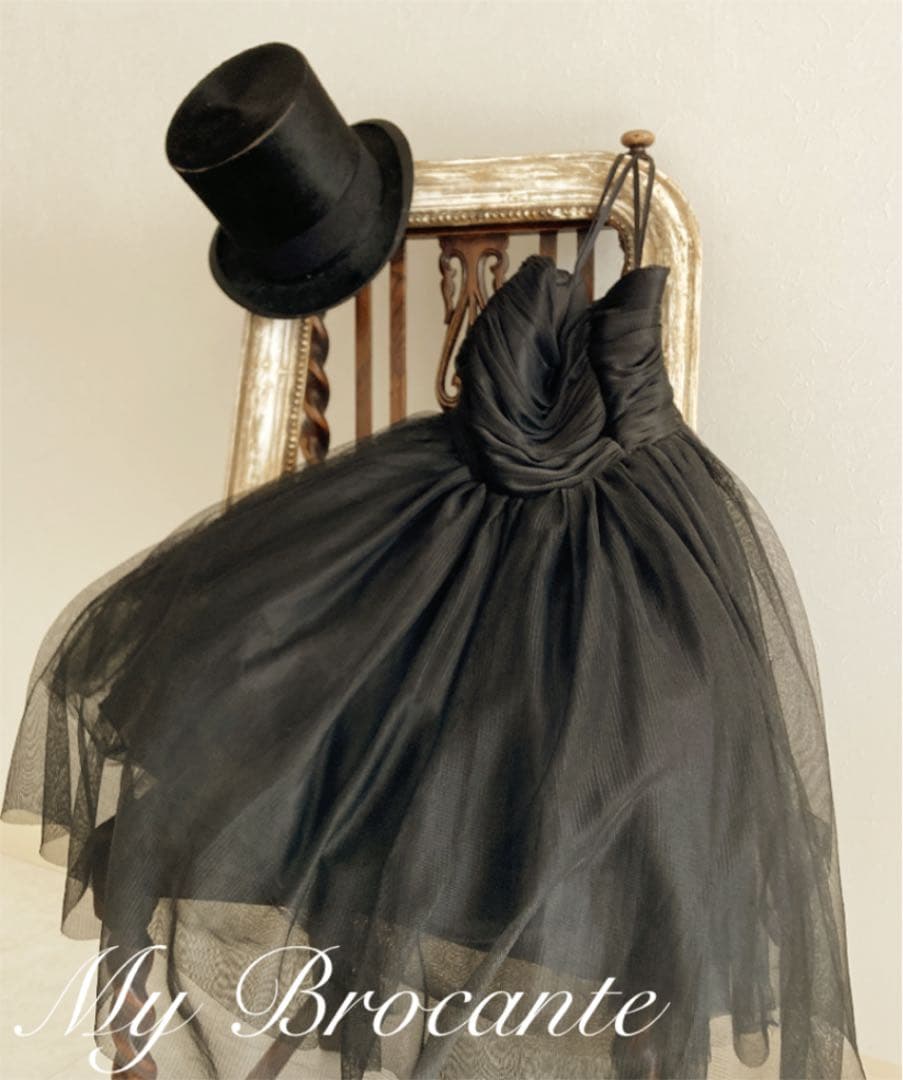 アンティーク雑貨 France Vintage Tulle Dress Deadstock.