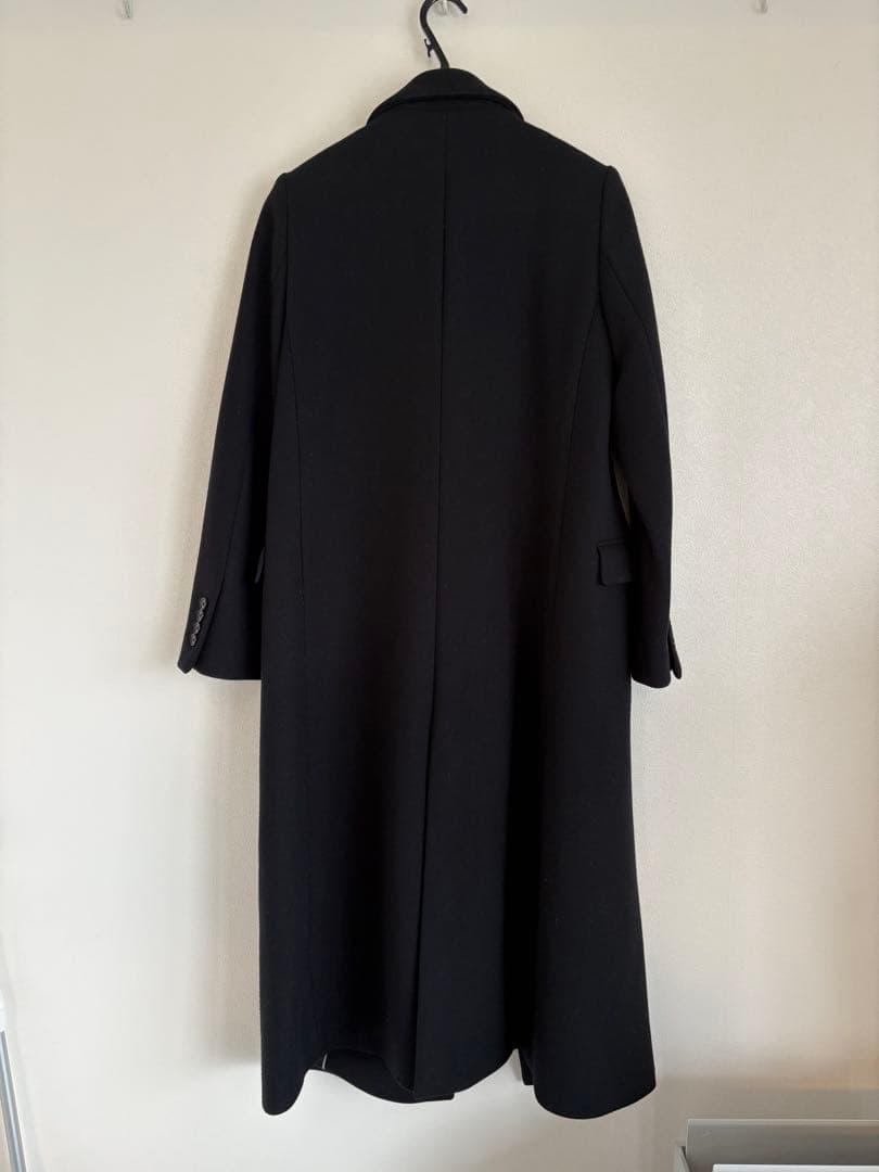 【中古美品】ユナイテッドアローズ 濃紺 ダブルブレスト チェスターコート