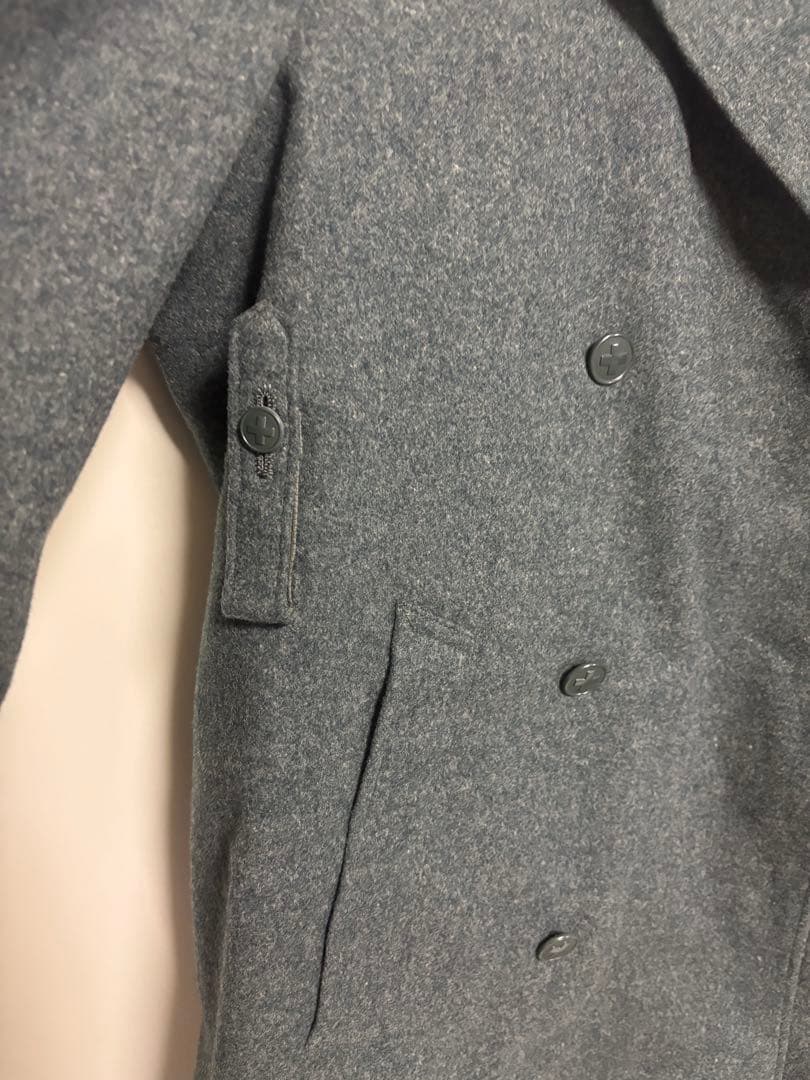 【超希少】　スイス軍　チェスターコート　【古着】