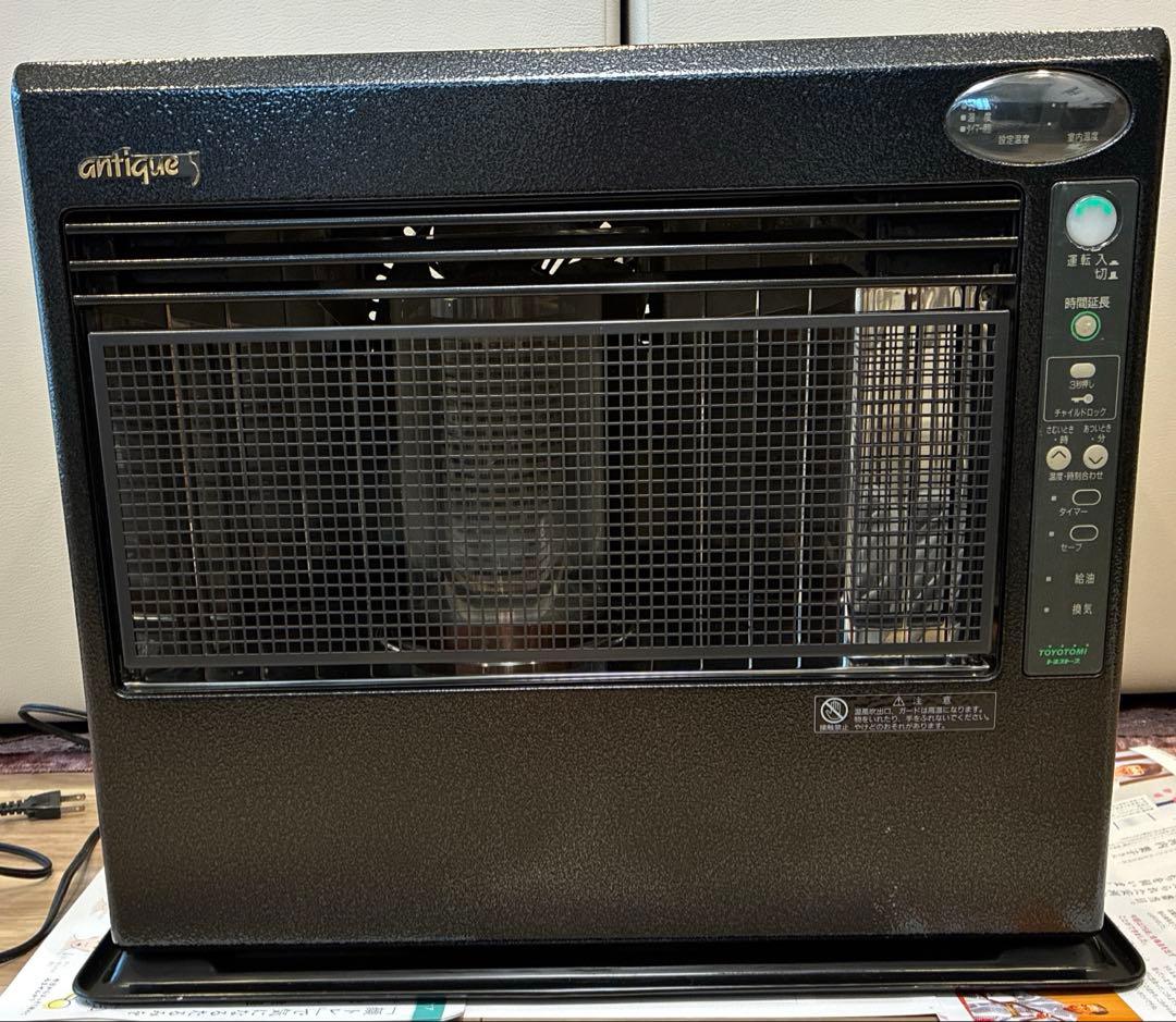 TOYOTOMI 石油ストーブ 黒　antique 5