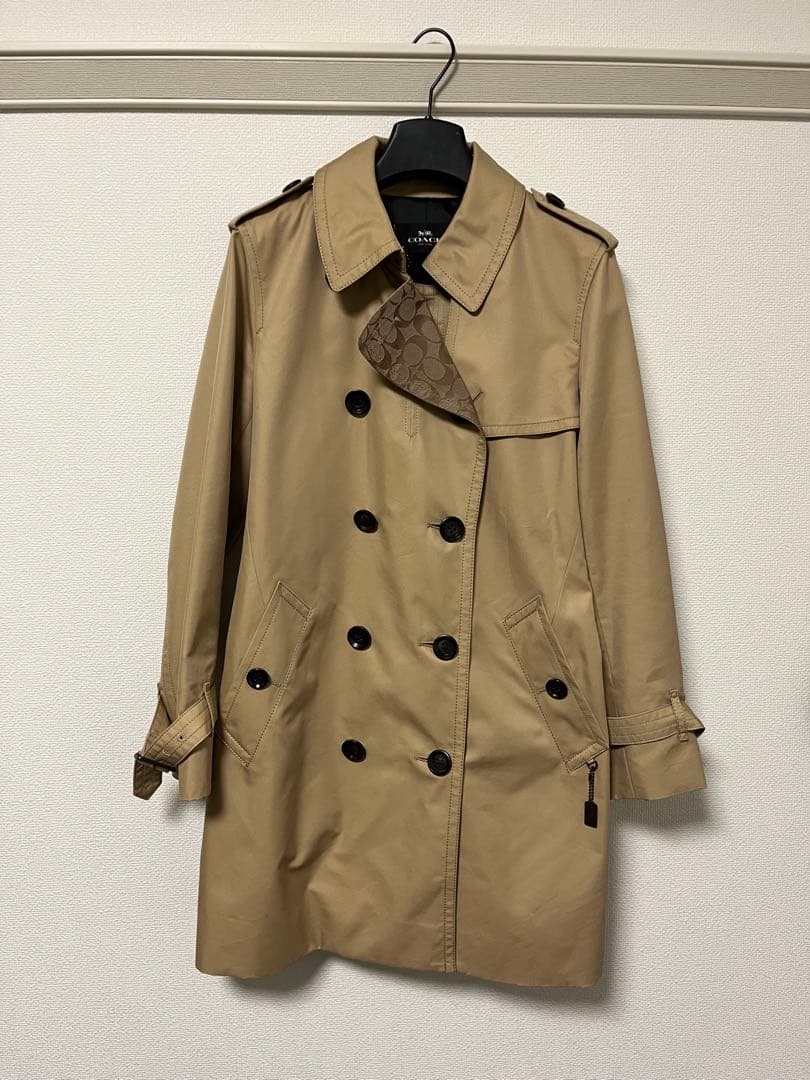 (美品)COACH トレンチコート