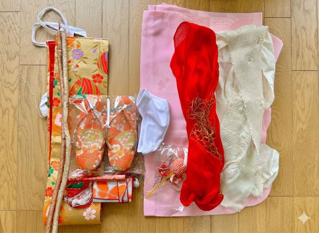 子供用 七五三 着物セット（七歳）