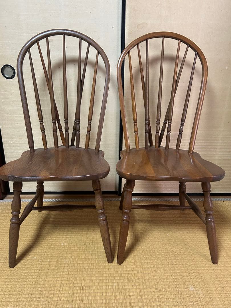 KASHIWA 木製ボウバックチェア