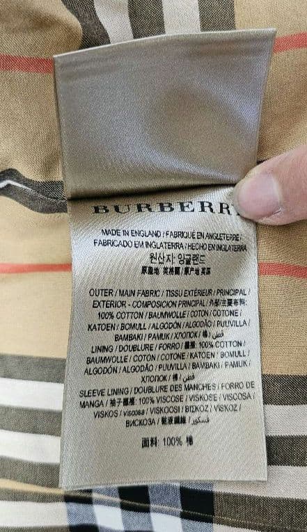 美品★【バーバリー☆トレンチコート☆チェルシー】★サイズUK 8