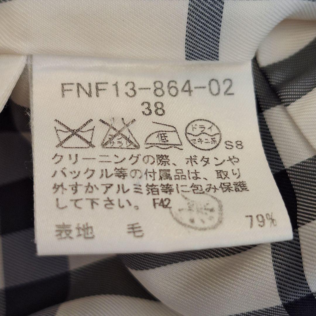 BURBERRY BLUE LABEL 白 ロングコート