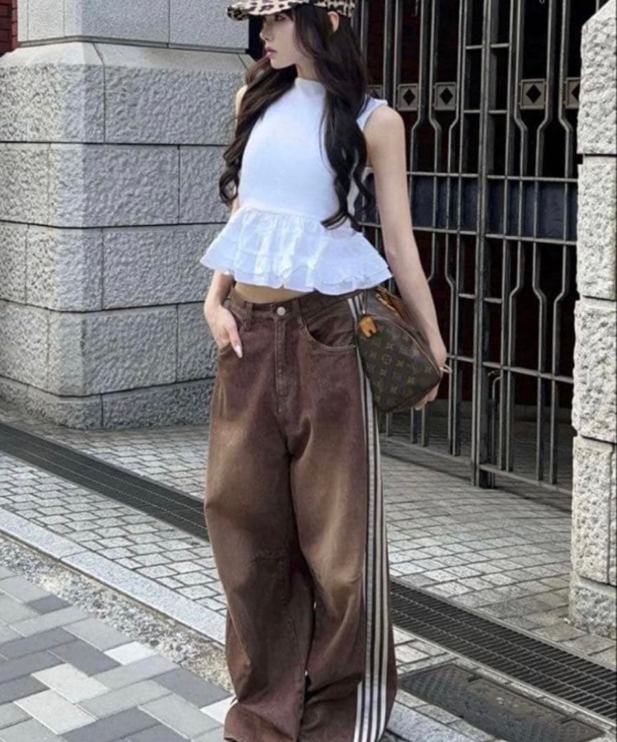 THETOE Emirates Track Denim Pants ブ