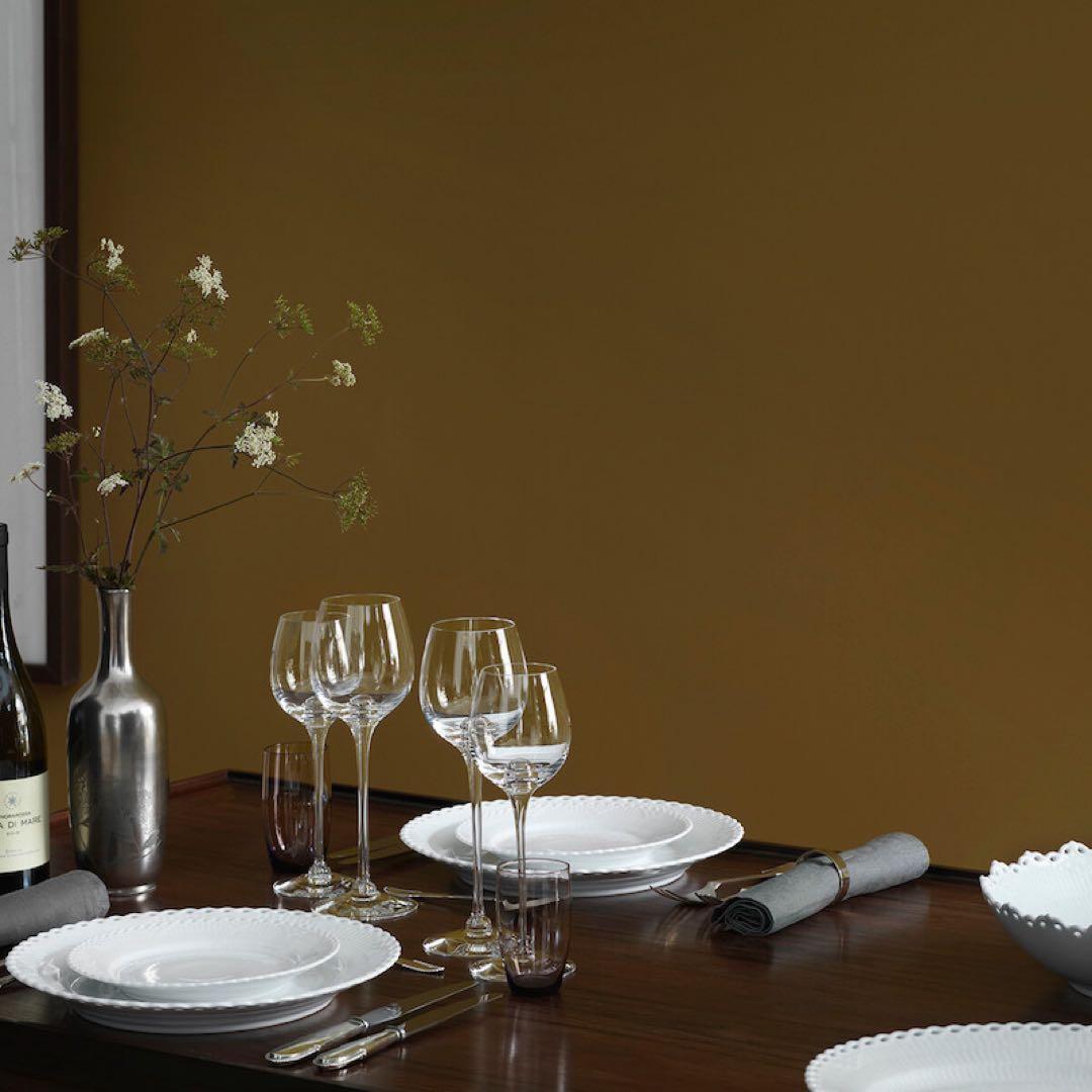 新品ロイヤルコペンハーゲン ホワイトフルーテッド フルレース 27cm