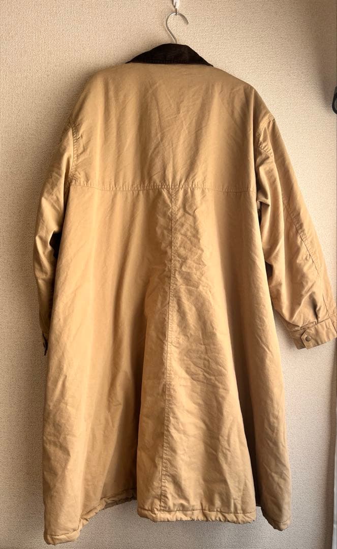 natural by CLIP フィッシングロングコート　ベージュ